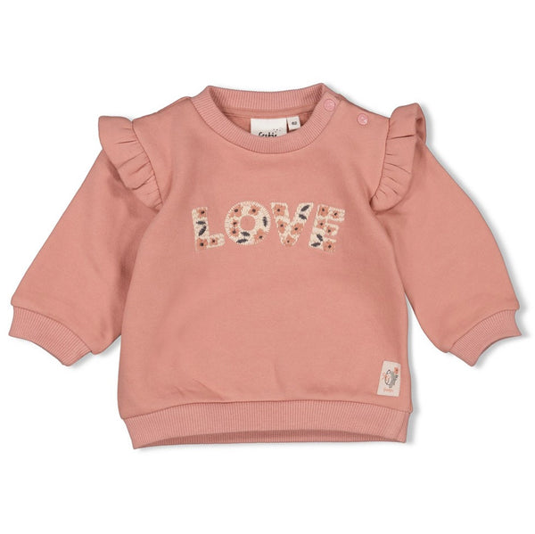meisjes sweater woodland bloom
