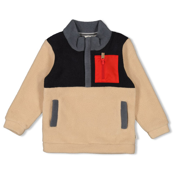 Sturdy sweater 'couch club' stoer jongens fleece
