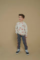 Sturdy sweater 'couch club' stoere jongens sweater met print