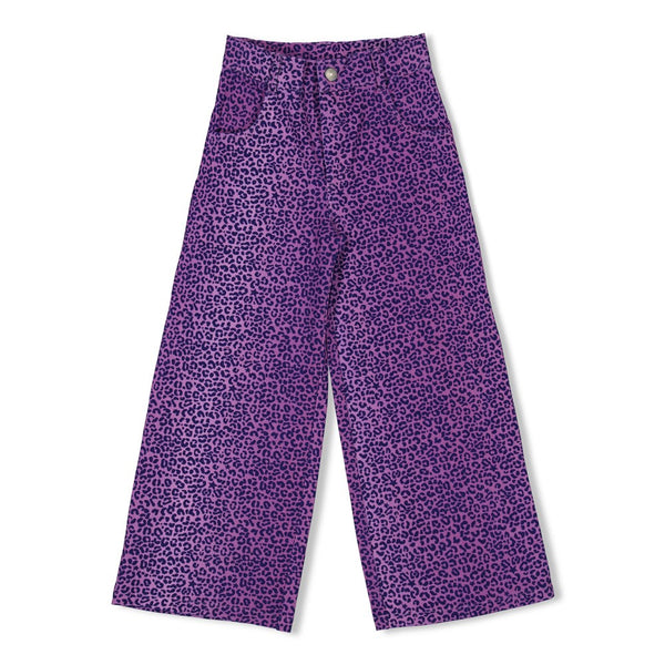 Jubel meisjes flared broek leopard wild soul