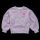 sproet en sprout trui sweater paars hartje