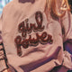 meisjes trui girl power roze 