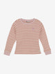 meisjes t-shirt lange mouw strepen en smiley