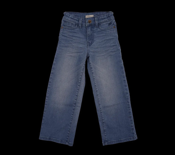 meisjes jeansbroek recht model 