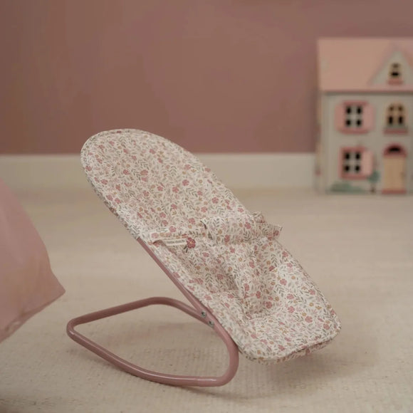 Little Dutch poppen wipstoel Soft Flowers speelgoed accessoire
