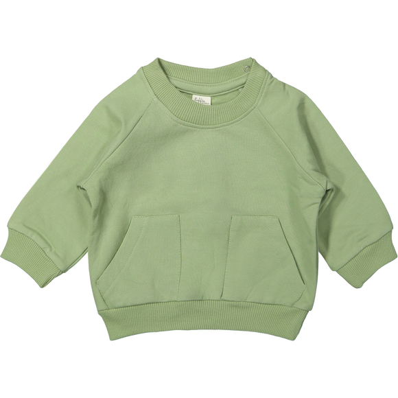 kindersweater groen riffle jongens